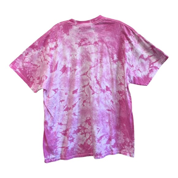 Tampa Florida VSCO Pink Tie Dye Oversized Tee - Picture 2 of 3